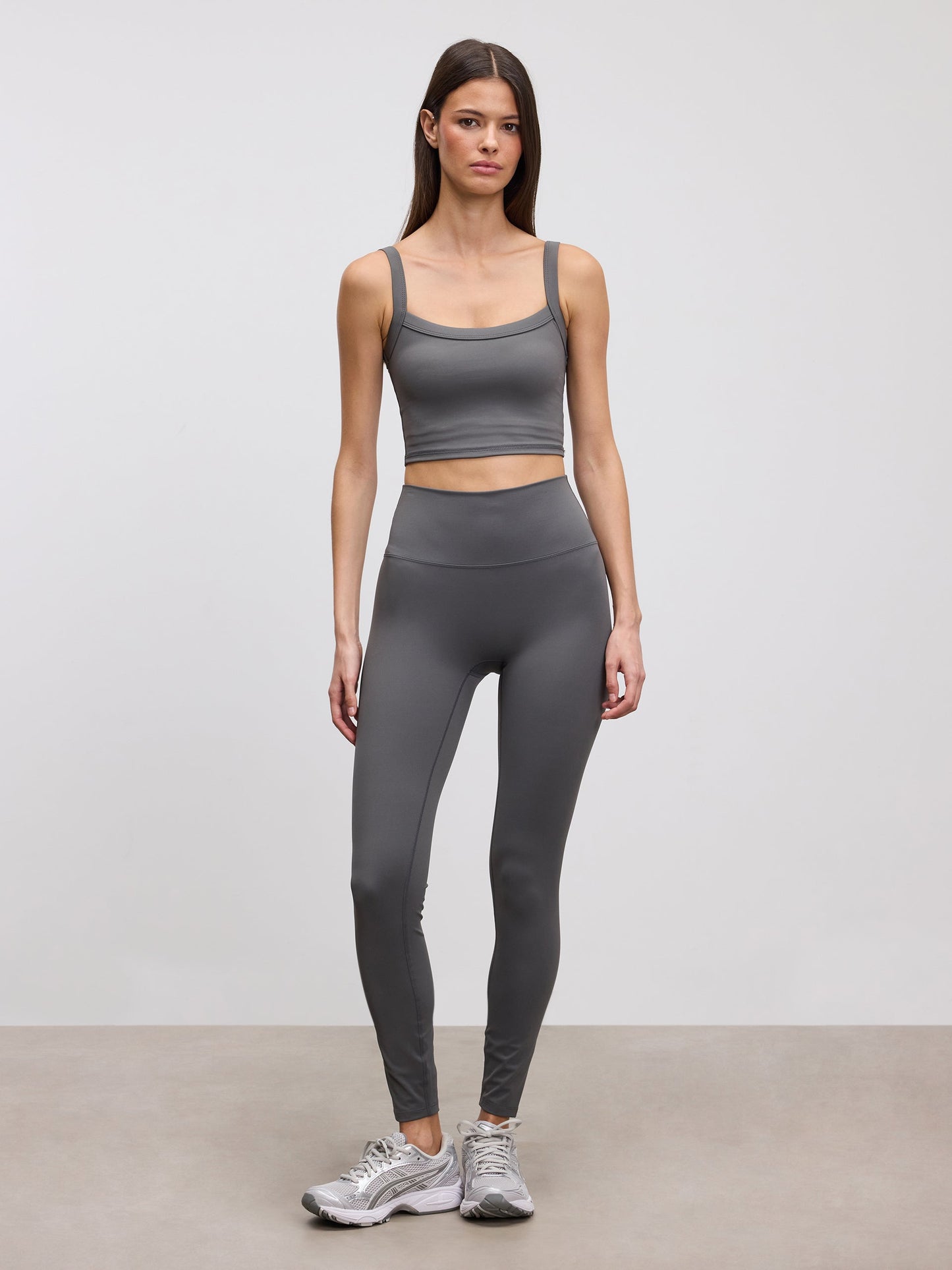 Womens Active Sports Bra in Grey