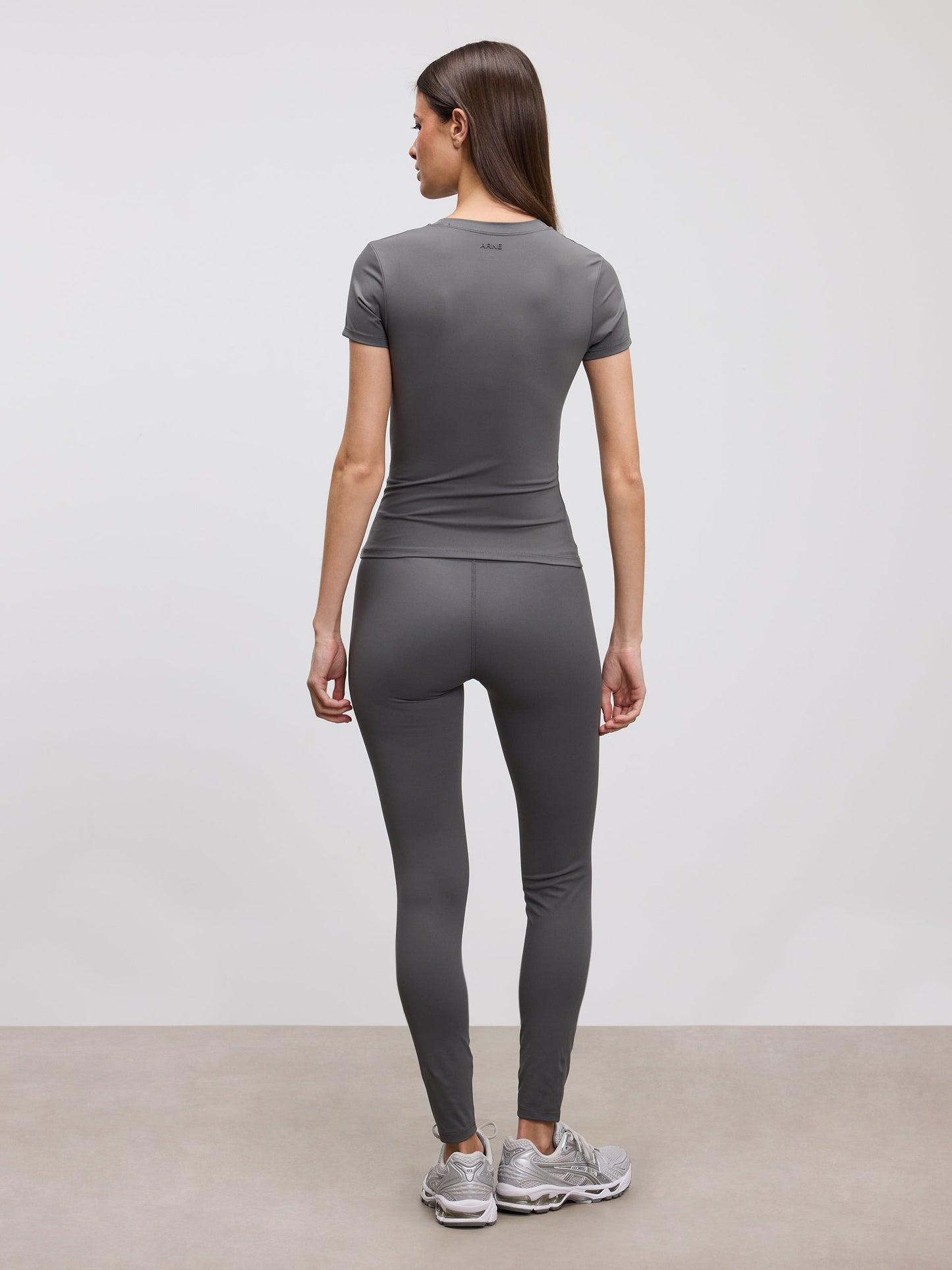 Womens Active T-Shirt in Grey