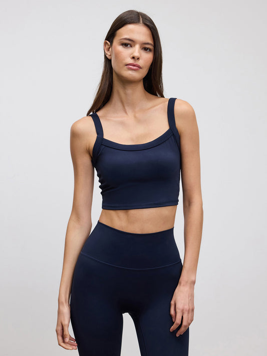 Womens Active Sports Bra in Navy