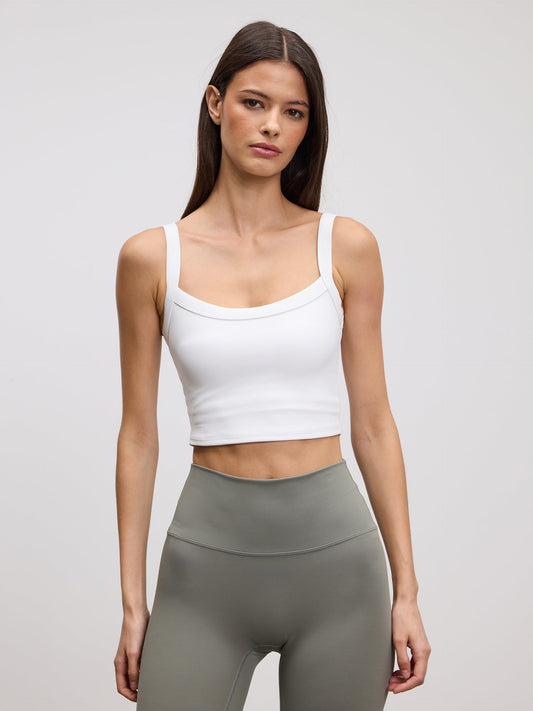 Womens Active Sports Bra in White