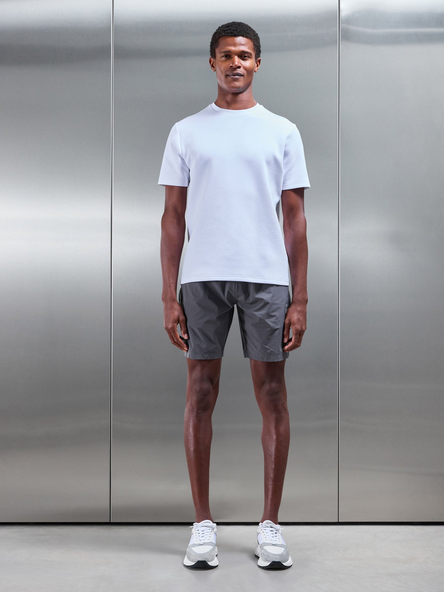 Active Cargo Short in Grey