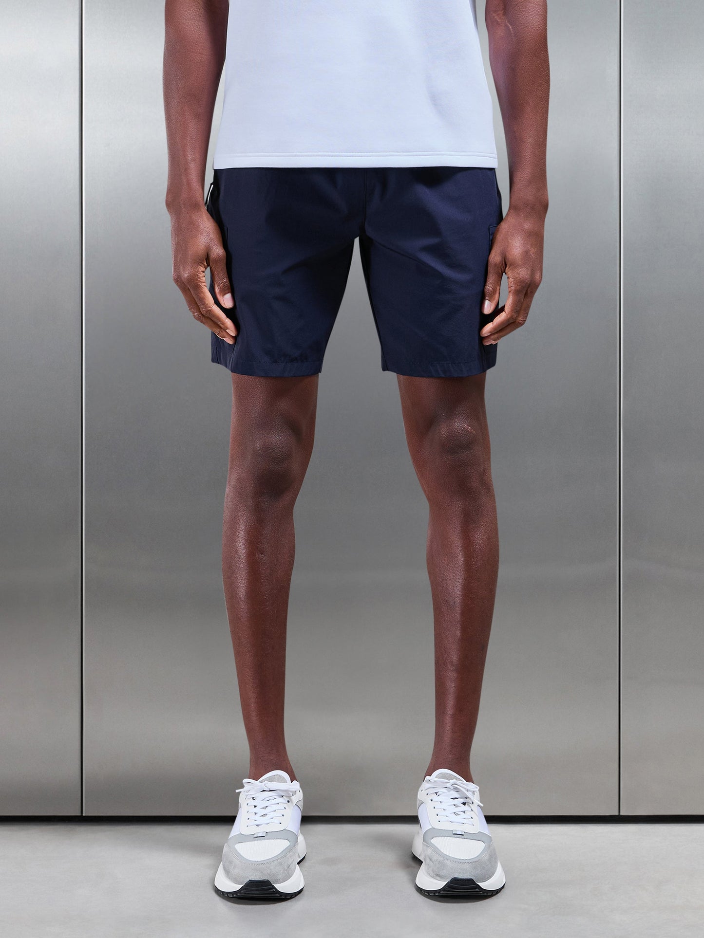 Active Cargo Short in Navy