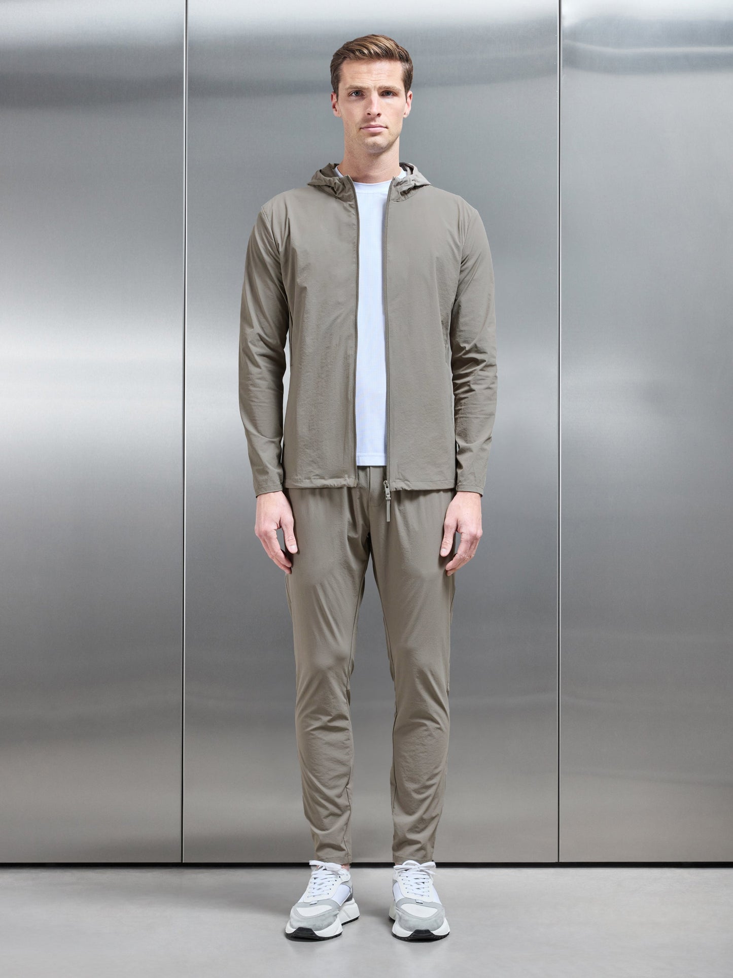 Active Technical Tapered Trackpant in Olive