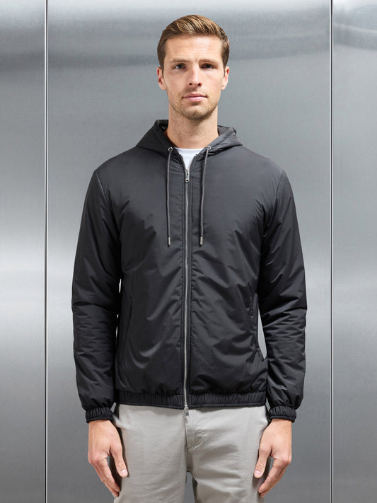 Shell Windbreaker in Black