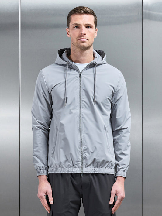 Shell Windbreaker in Mid Grey