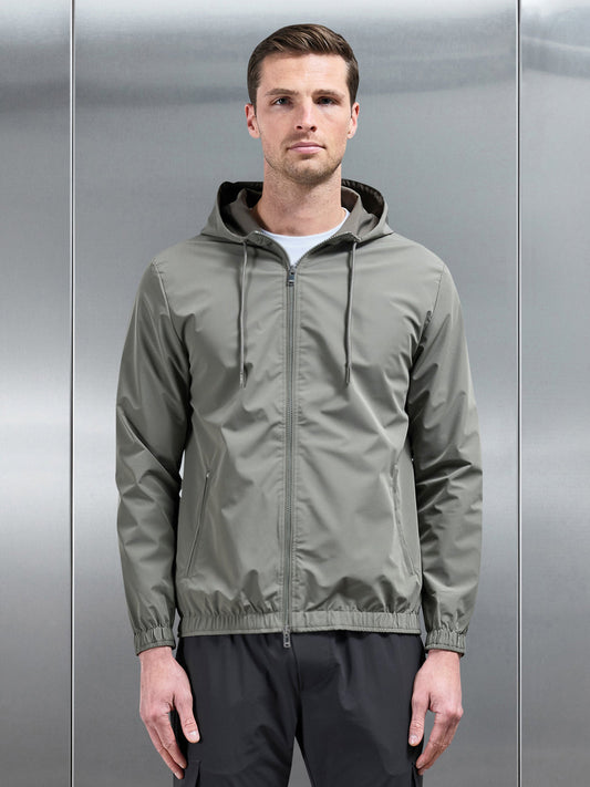 Shell Windbreaker in Olive