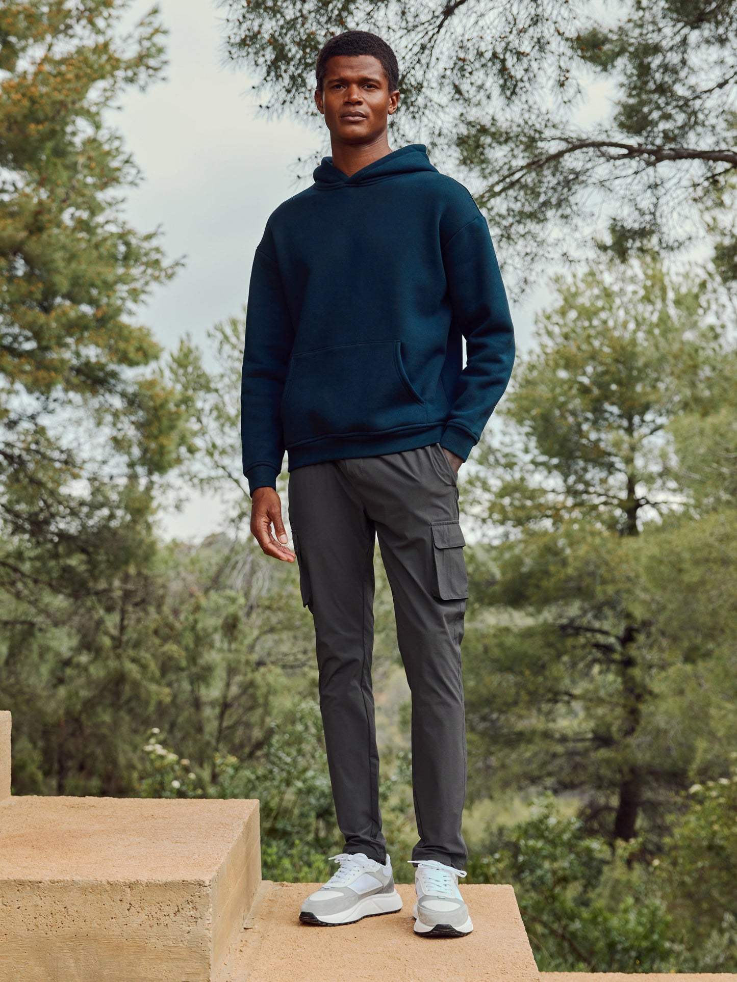 Utility Cargo Pant in Grey