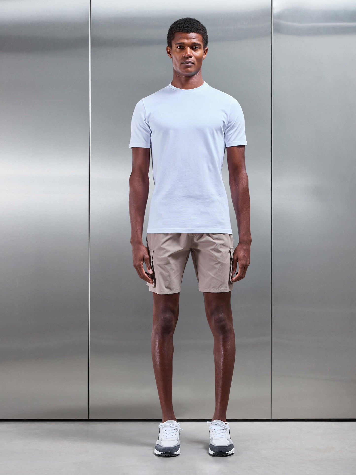 Utility Cargo Short in Taupe